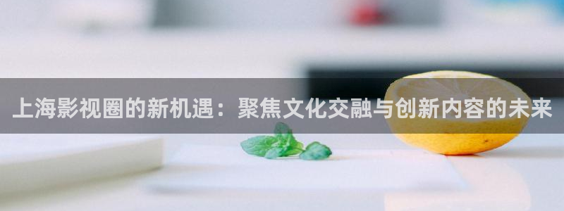 下载金桔影视：上海影视圈的新机遇：聚焦文化交融与创新内容的未来